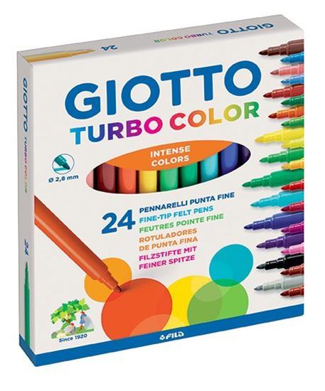 Immagine di Pennarello Turbo Color Pz. 24 Giotto