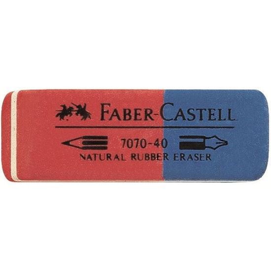 Immagine di Gomma Rosso/Blu - Faber Castell